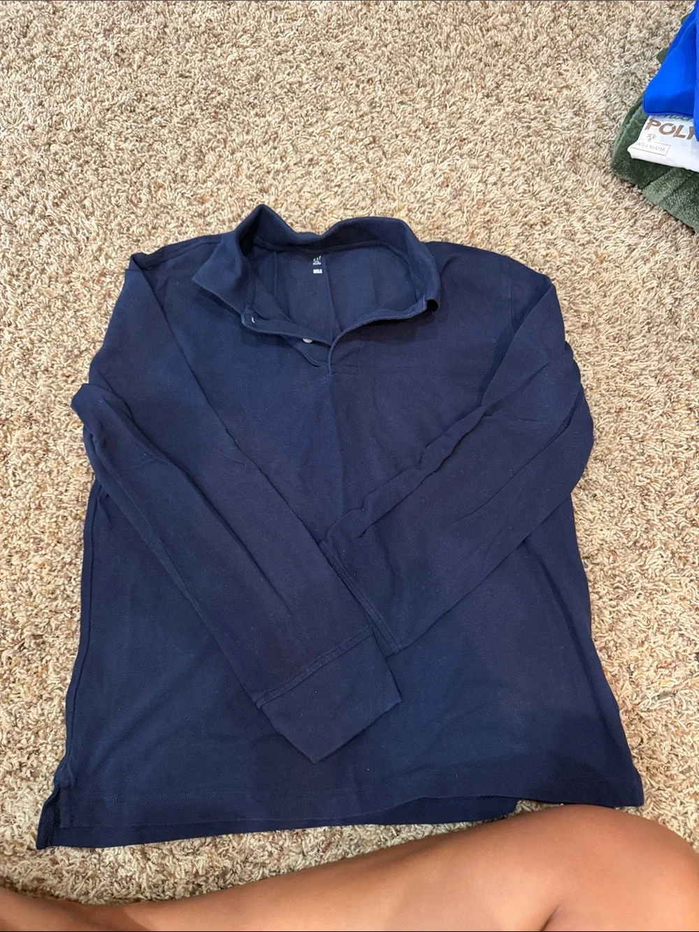 GAP Kids Navy Crewneck Pullover